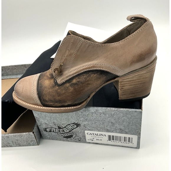 Freebird by Steven Catalina size 10 taupe/ multi. - Picture 3 of 7